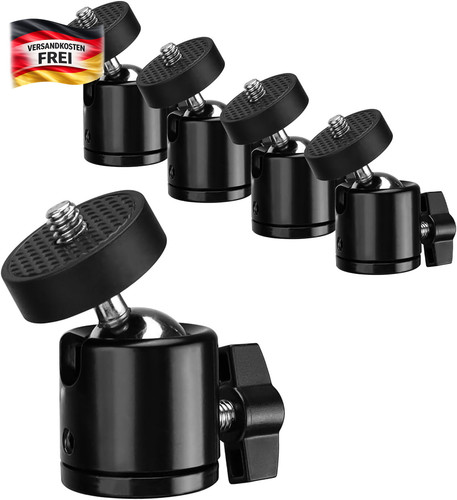 Mini kugelkopf stativ 4 - 5x, 1/4