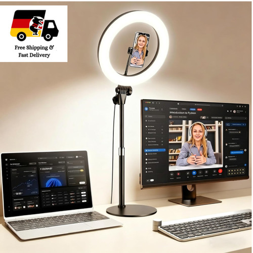 Ringlicht zoll mit stativ - mit,